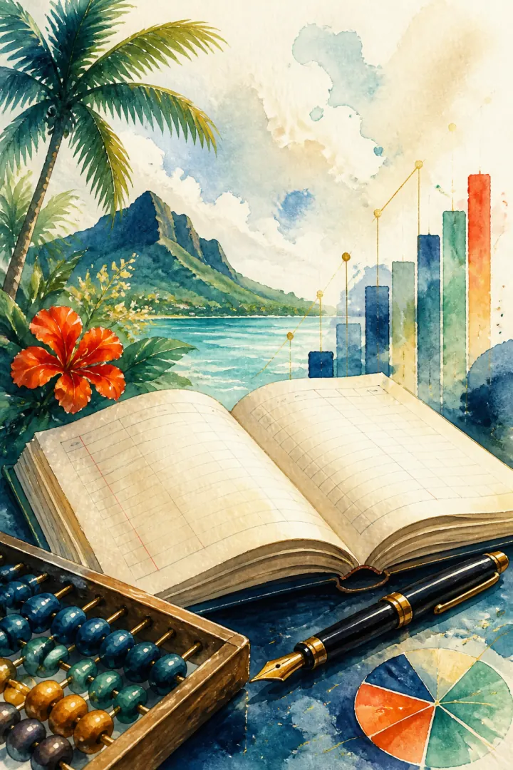 Painted artwork representing Accounts